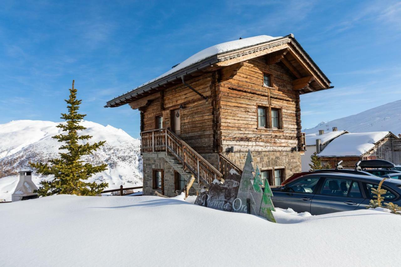 Pianeta Oro Avamposto Meteo Apartamento Livigno Exterior foto